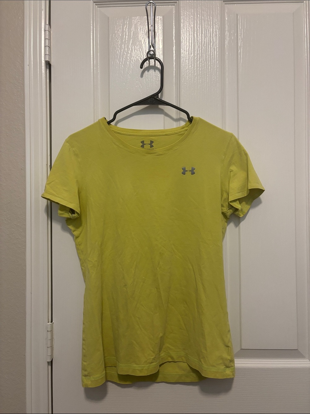 Under Armour Lime Yellow Short Sleeve Performance Tee